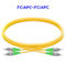 FC APC FC APC Fiber Optic Pigtail Cables Single Mode Dual Core OS2 Customizable