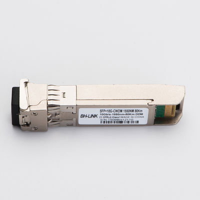 10G 10G 80km CWDM Optical Module SFP+10G-1550nm Single Mode Dual Fiber Compatible With Huawei, ZTE And Cisco